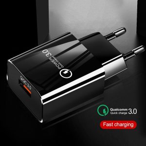Củ sạc nhanh 18w QC3.0 EU Plug